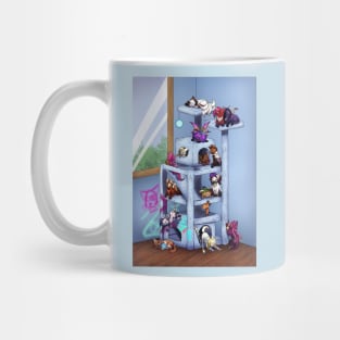 Kittens on the Cat Tree Mug